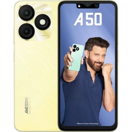 ايتل A50 4G - رام 3 جيجا/ 128 جيجا - ذهبي